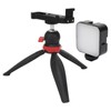 YELANGU Camera Desktop Tripod with Fill Light Mini Vlogging Kit