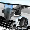 Roiquly 3-in-1 Cell Phone Holders for Cars,2024 Upgrade Universal car