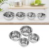 4PCS Stainless Steel Mixing Bowl Set Thickened Soup Bowl Non