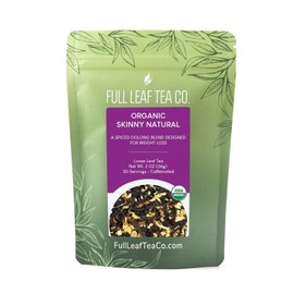 Organic Skinny Natural Loose Leaf Tea - 2 oz Bag (approx. 30 servings) | Full Leaf Tea Co.