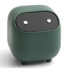Mini Trash Can with Lid Desk Small Plastic Trash Can