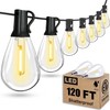 REEMEER 120FT Outdoor String Lights, Ultra Long Waterproof 30+2 Shatterproof