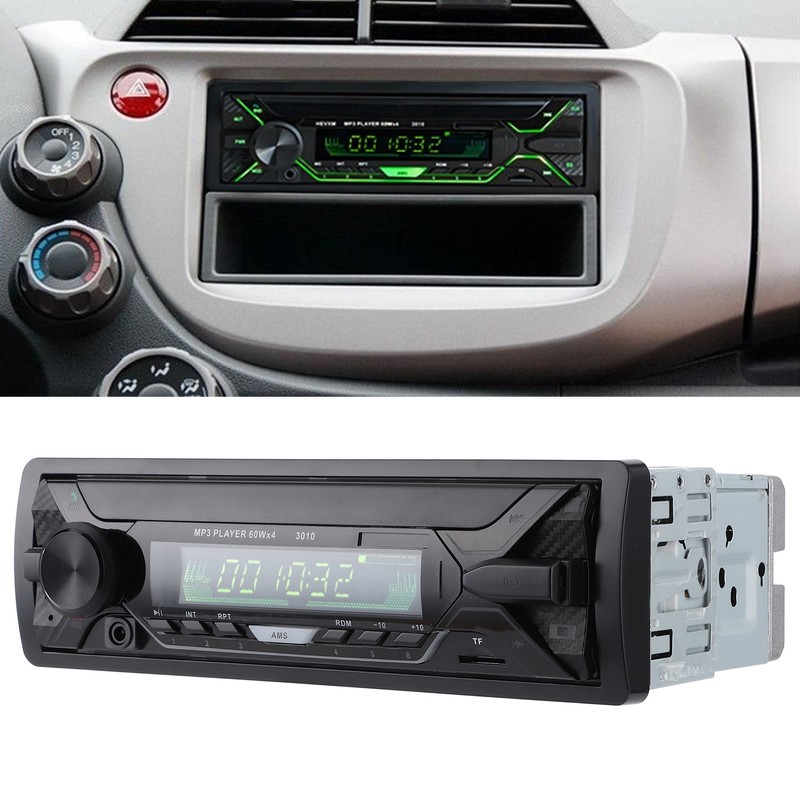 12V Car Bluetooth Multimedia Player FM Radio MP3 USB Charging