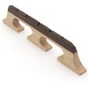 Cheerock 5-String Banjo Bridge, Ebony Maple Banjo Bridge Replacement Composite
