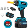 Cordless Heat Gun with 2x 6.0Ah Battery,Heat Gun for Shrink