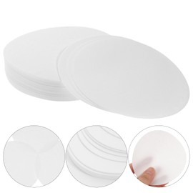 Hemobllo 100 Pcs 9cm Diameter Qualitative Filter Paper Discs - Medium Flow Rate, Lab Grade, Perfect for Chemistry and General Filtration