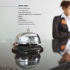 Call Bell Chrome Finish. Hand front desk ringing bell service