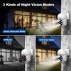 SRIHOME 1080P WiFi Surveillance PTZ IP Camera Humanoid Detection and