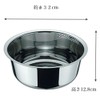 Stainless Steel Wash Tub Round Rubber Legs with Waterfall Hole