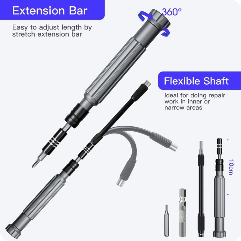 Precision Screwdriver Set, SOONAN 150 in 1 Electronics Tool Kit