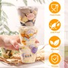 CenYouful 9 oz Clear Plastic Cups with Flat Lids No