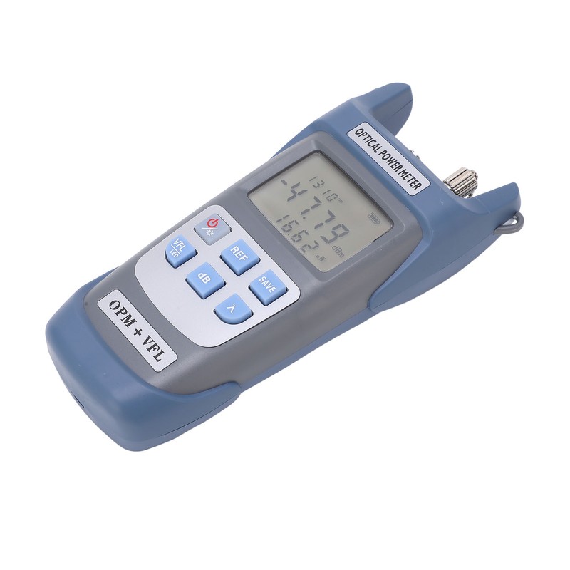 Fiber Optical Power Meter Efficient Accurate Wide Range 1MW 5KM