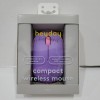 Heyday Compact Wireless Mouse New Bluetooth enabled - Purple