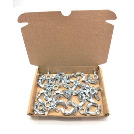 Pack of 40 M10 Wing Nuts | Steel Butterfly Nuts (M10)