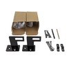 Modern Aluminum Handrail Grab Bar Kit, Adjustable Steel Brackets Included,