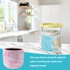 Pack of 4 Accessories for Ninja Creami Deluxe Container, Reusable