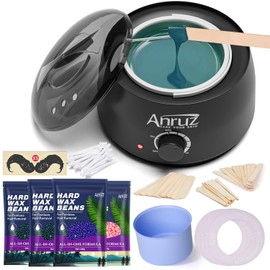 ANRUZ Complete Waxing Kit for Men and Women - At-Home Hair Removal