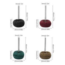 40pcs Sanding Disc Polishing Wheel Set for Dremel Rotary Tool Polishing Pads for Drill Wood Bench Sander 80/150/240/300/400 Grit