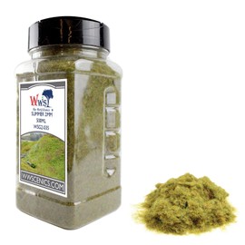 WWScenics | 2 mm Winter Static Grass Fibres | 500 ml | WSG2-035 | Scattered Grass for Model Railway and Model Making