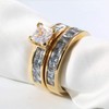 TWO RINGS His Hers Wedding Ring Sets Couples Rings Women's