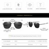 Gleyemor Polarized Square Aviator Sunglasses for Men Retro Military Tough