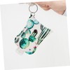 TOVINANNA 4 Sets Travel Toiletry Bottle 60ml Refillable Keyring Case