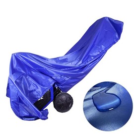 lauterbrun Blue 600D Heavy-Duty Fabric Lawn Mower Cover - Universal Fit for Push Mowers - Shields Against Water, UV Rays, Dust, Dirt, and Wind - Outdoor Protection with Waterproof Capabilities