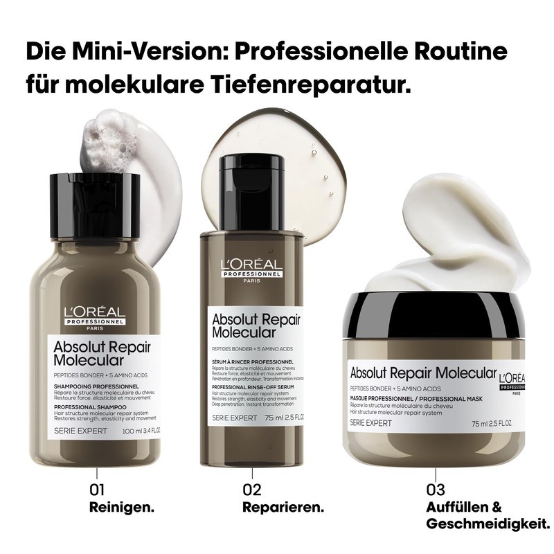 LOréal Professionnel Absolut Repair Molecular Professional Concentrated Hair Damage Mask