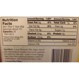 Wind & Willow Sweet Cheeseball and Dessert Mix - 3.5 Oz. (2-pack) (Lemon Cheesecake)