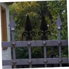 FOYTOKI 10Pcs Fence Post Caps Decorative Covers for Garden Durable
