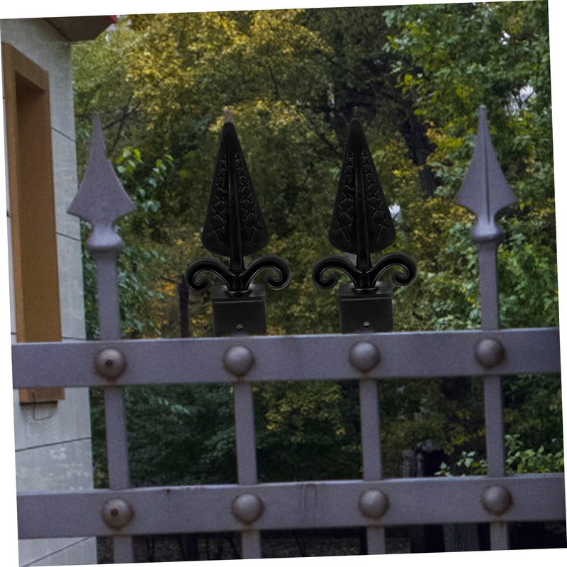 FOYTOKI 10Pcs Fence Post Caps Decorative Covers for Garden Durable
