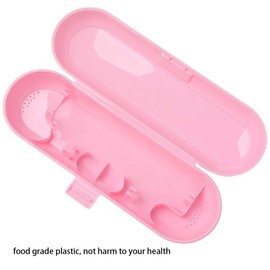 Plastic Electric Toothbrush Travel Case for Fairywill/TEETHEORY/Seago/Dnsly Series Sonic Electric Toothbrush, Pink