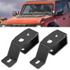 Nilight 2PCS Lower Windshield Hinge Mounting Brackets A-Pillar Brackets for