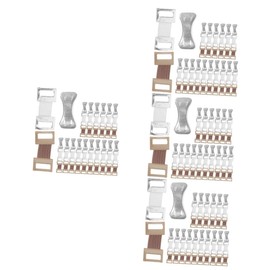 Baluue 200 Sets Small Bandage Fixator Reusable Bandage Buckles Easy to Use for Outdoor Activities