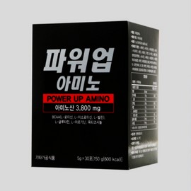 Power Up Amino 30 Packets BCAA Amino Acid Glutamine Octacosanol Supplement / 파워업 아미노 30포 BCAA 아미노산 글루타민 옥타코사놀 보충제