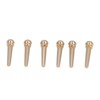 6PCS Guitar Bridge Pin Copper Acoustic Guitar Bridge Pins Peg