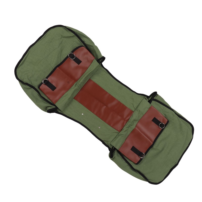 Bicycle Bike Rear Seat Carrier Bag Canvas Cycling Double Bags