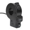 Handlebar Switch Universal Black 7/8"22MM Handlebar Switch Horn Electronic Turn