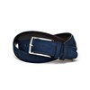Keith KE21228-29 Men's Belt, Genuine Leather, Navy, Nubuck, Business &