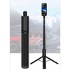 1.2m 47 Inch Extendable Selfie Stick Tripod Integrated Stick Tripod