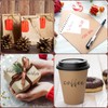 70 Pcs Alphabet Wooden Rubber Stamps with Box Letter Number