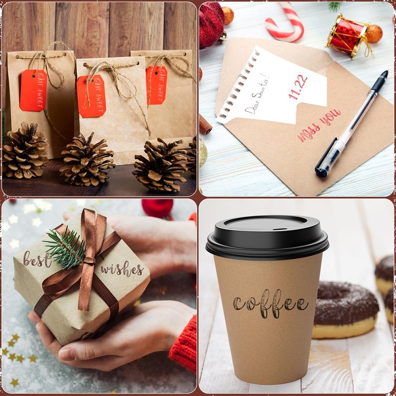 70 Pcs Alphabet Wooden Rubber Stamps with Box Letter Number