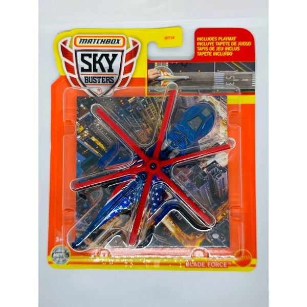 Matchbox 2022 - Sky Busters - Blade Force - Blue