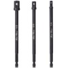 Bates- Impact Socket Adapter Set, 3 pcs, 6-Inch, 1/4", 3/8"