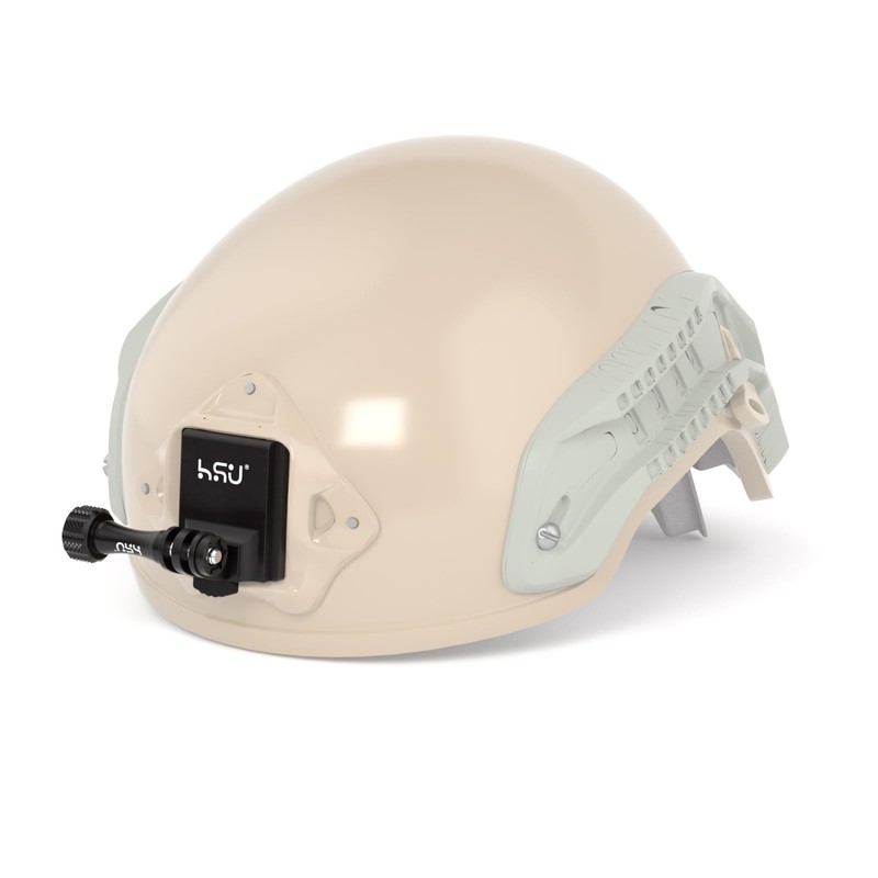 HSU Aluminium Helmet NVG Mount for GoPro Action Cameras, Compatible