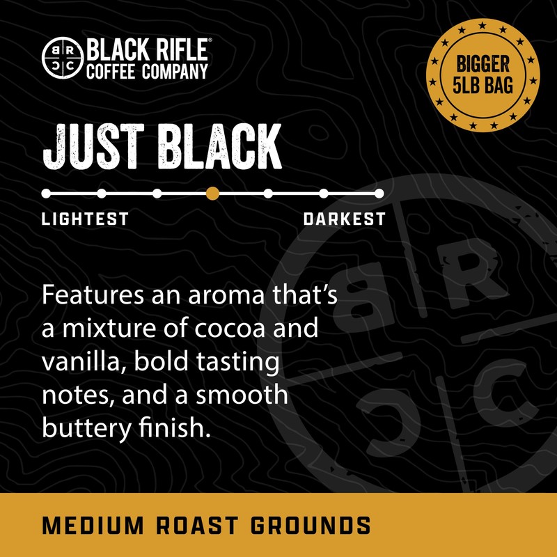 Black Rifle Coffee Company Ground Coffee Medium Roast - Roasted