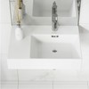 Swiss Madison SM-WS323 St. Tropez Wall Hung Sink with Right