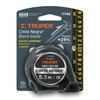 Truper FCN-55M, Flexómetro contra impactos 5.5 m, Cinta Negra 25
