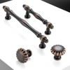 BEROSSA 10 Pack 6-1/4 Inch Oil Rubbed Bronze Cabinet Pulls