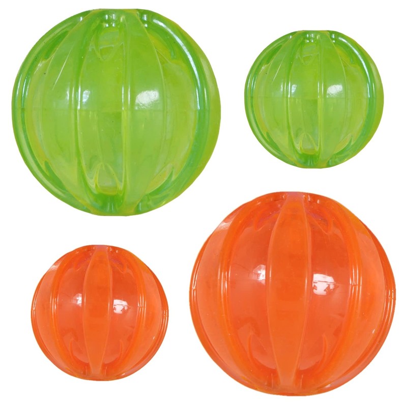 JW Pet Company Mellow Ball Dog Toy, Small, Green